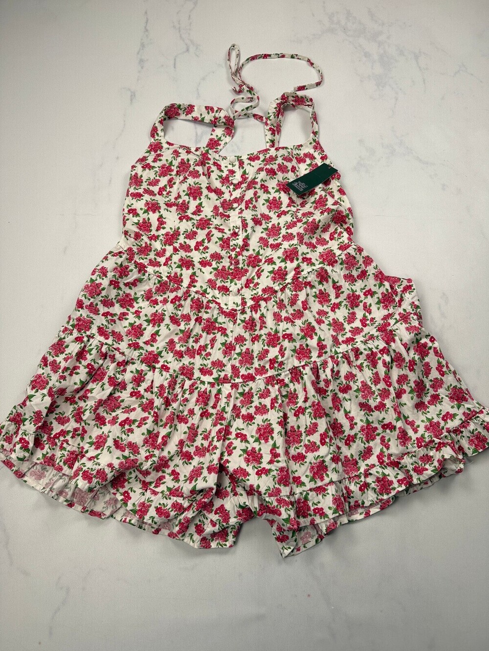 Wild Fable Printed One-Piece Rose 90s Statement Style - Womens XXL